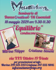 18 maggio – l’Equilibrio