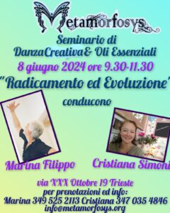 8 giugno – Radicamento ed Evoluzione